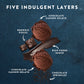 Talenti Dairy-Free Gelato Layers For a Delicious Non-Dairy Treat Chocolate Fudge Brownie Made with Cashew Butter 11.4 oz