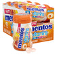 Mentos Gum With Vitamins, Sugar Free Chewing Gum With Xylitol, Citrus Flavor, Vitamins B6, B12 And C, Bottle Of 45 (Bulk Pack Of 6)