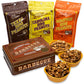 Damn, Man Snacks BBQ Peanuts Gift Basket - Gourmet Nuts Mix, 12 Ounce, Unique Texas & Memphis Flavors, Perfect for Parties and Gifts
