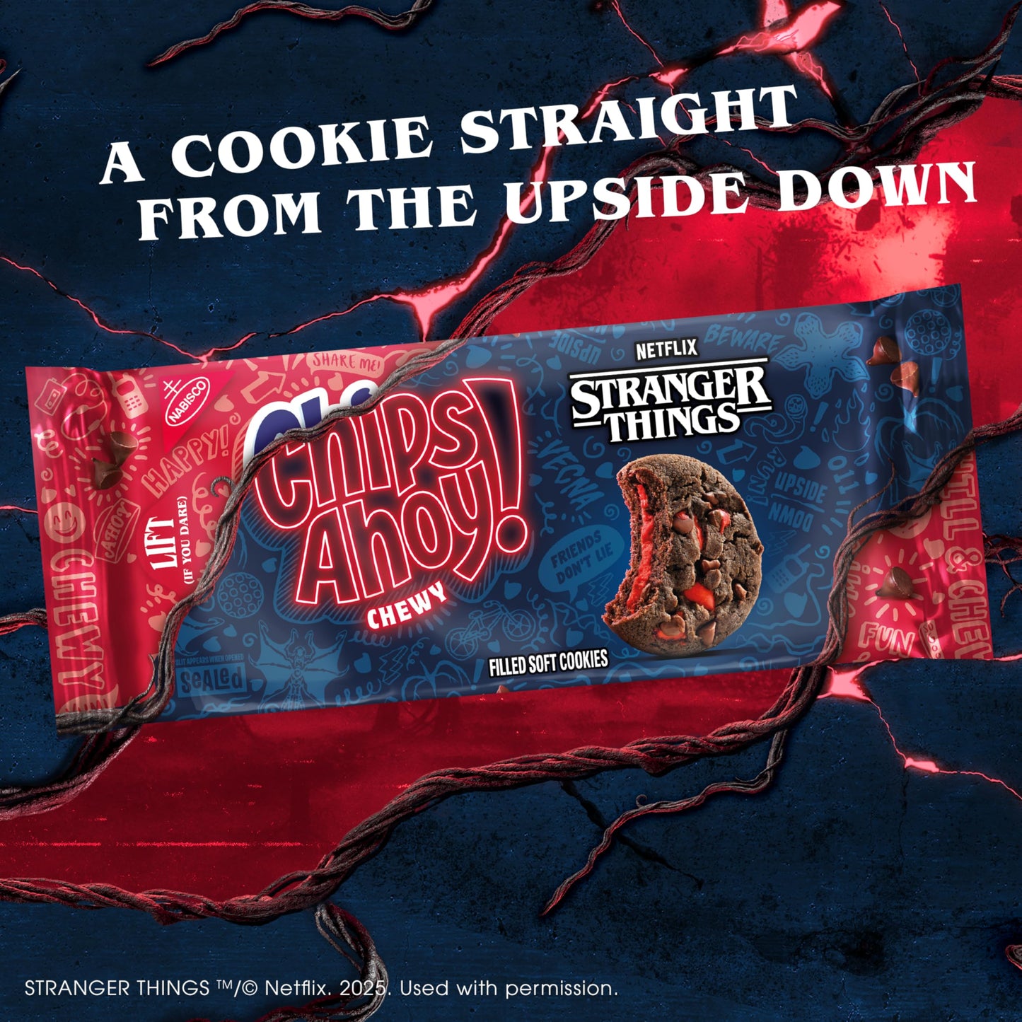 Chips Ahoy! Chewy Strawberry-Filled Cookies, Limited Edition, 9.9 oz
