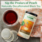 The Republic of Tea Decaf Ginger Peach Black Tea - 50 Count, Tin