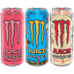 Monster Energy Juice Monster Variety Pack, Pipeline Punch, Mango Loco, Pacific Punch, Energy+Juice, Energy Drink, 16 Ounce (Pack Of 15)