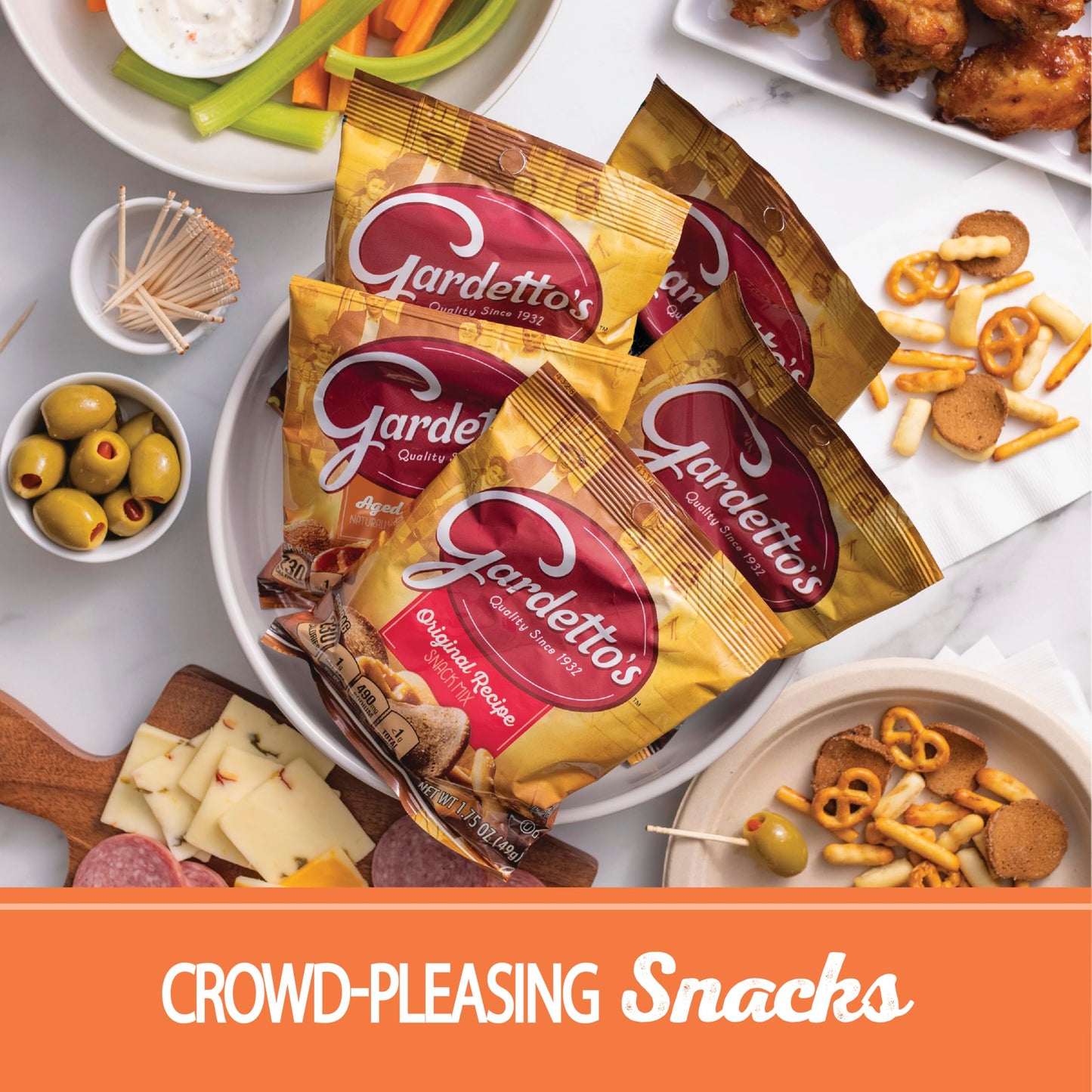 Gardetto'S Crisps Original, 3 Oz (Pack Of 7)