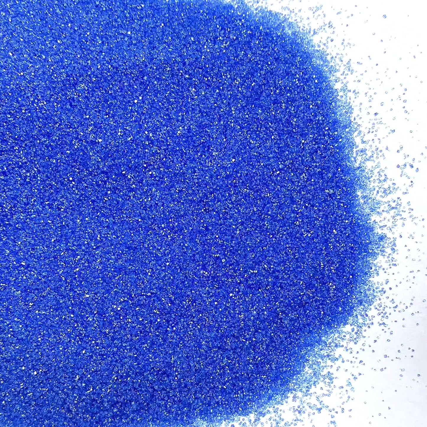 Philaeec Royal Blue Sanding Sugar Edible Sparkling Crystals For Baking Cake Decoration Cookie Ice Cream Cupcake Toppers Wedding