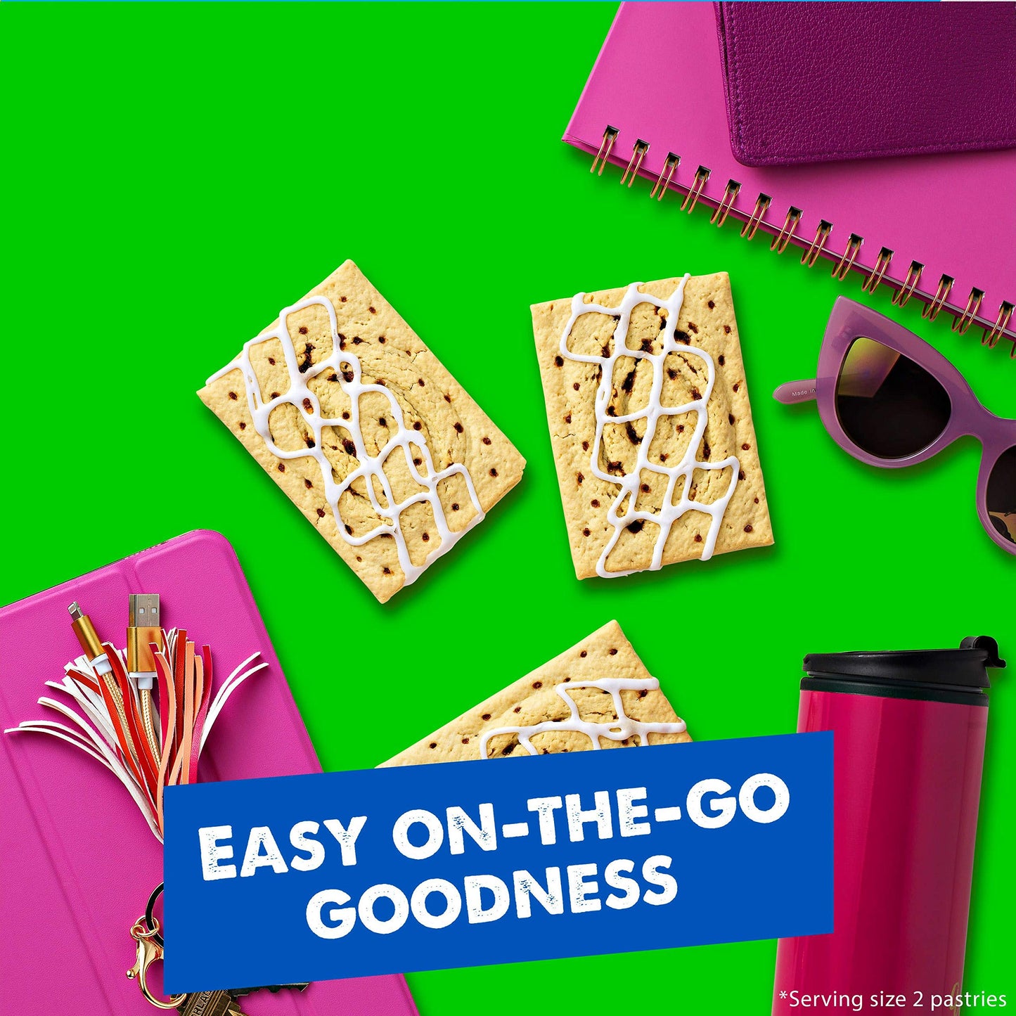 Kellogg'S Pop Tarts (Cinnamon Roll, 384)