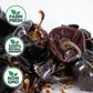 Rico Rico Cascabel Dried Peppers 6 Oz - Premium Cascabel Chiles Secos, Mild Heat & Nutty Flavor For Authentic Mexican Cuisine, R