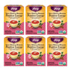 Yogi Tea Spicy Hibiscus Blossom Positive Energy Tea - 16 Tea Bags per Pack (6 Packs) - Organic Herbal Tea to Support Energy - In