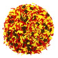 Mystic Sprinkles The Big Football Game Jimmy Mix 3Oz Bottle (Red & Yellow Sprinkle Mix 3Oz)