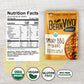 BeanVIVO (Pack of 6) Organics 15g Plant based Protein BBQ Pinto Beans - Good Source of Fiber - Nutritious & Microwave Meals - Gl