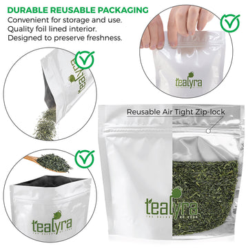 Tealyra Premium Gyokuro Kokyu Japanese Green Tea Loose Leaf 200g (7oz)