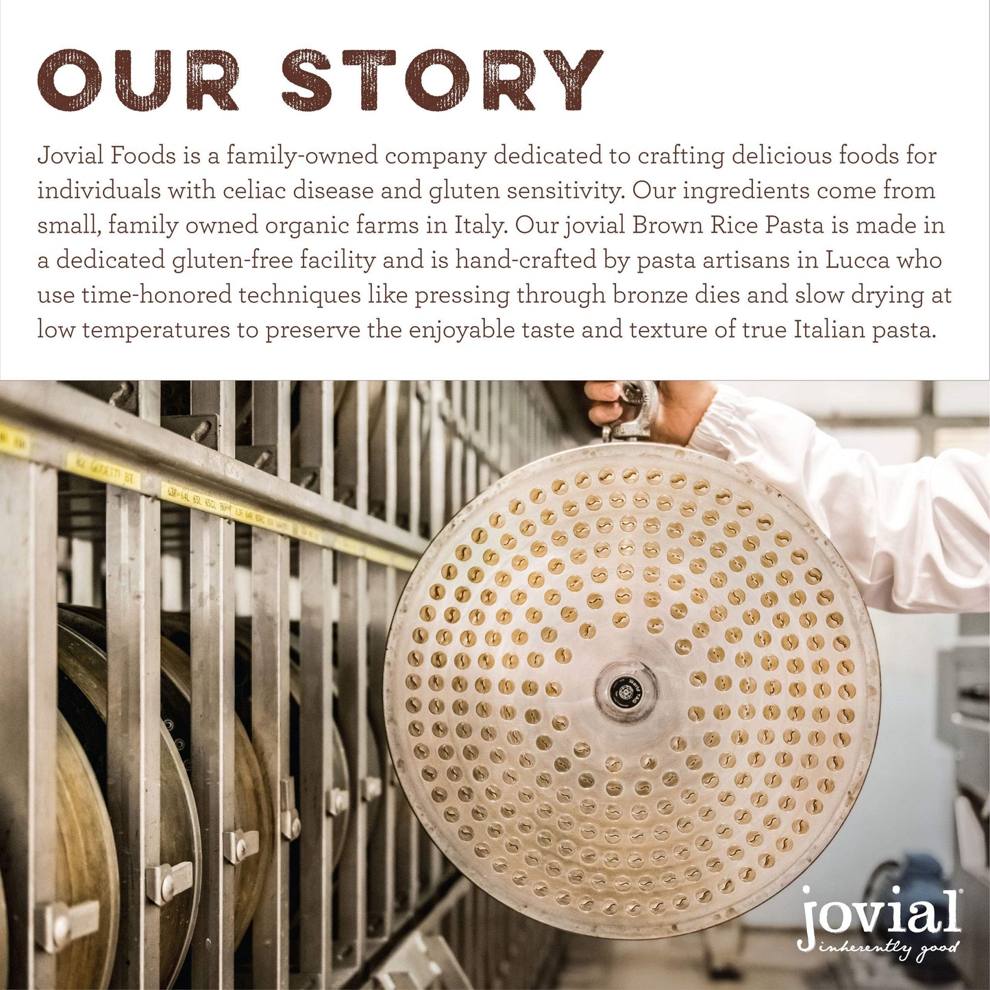 Jovial Whole Grain Brown Rice Elbows Pasta - Pasta Elbows, Elbows Pasta, Whole Grain Pasta, Organic Pasta, Gluten Free, Dairy Fr