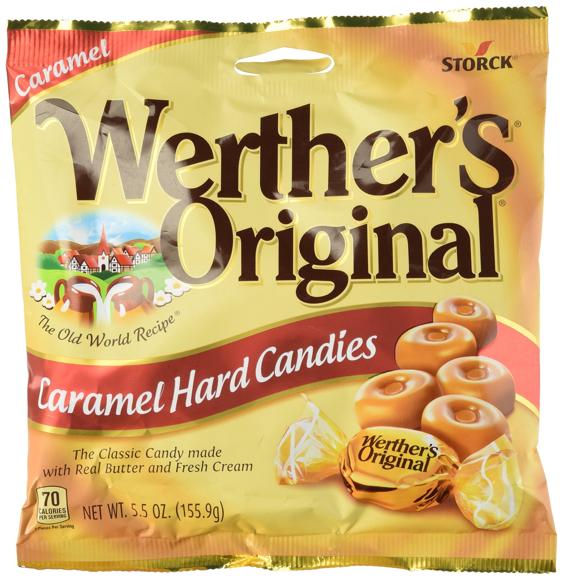 Werther'S Original Hard Candies, 5.5 Oz Bag