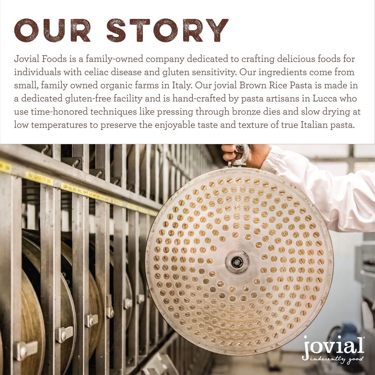 Jovial Fusilli Gluten-Free Pasta | Whole Grain Brown Rice Fusilli Pasta | Non-GMO | Lower Carb | Kosher | USDA Certified Organic