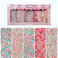 Confect Sprinkles - Aqua Blue, Pink & Silver Edible Sprinkle Mix with White & Pink Pearls | Pack of 5 for Cake, Cupcake & Cookie