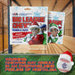 Big League Chew Peppermint Bubble Gum 3-Pack - 2.12oz Packets - Baseball   and Party Favors