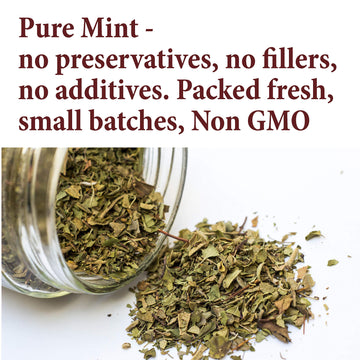The Spice Way Mint Leaves - (2 Oz) Dried Loose Mint Leaf