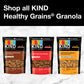 KIND Healthy Grains Granola, Cinnamon Oat Clusters with Flax Seeds, Healthy Snacks, Gluten Free, 100% Whole Grains, 5g Protein,