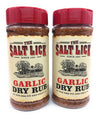 The Salt Lick Garlic Dry Rub 12 Oz - 2 Pack