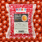 Crafty Confections Shimmer Gumballs - Orange Bubble Gum 3.5 oz - Party Favors & Sweet Treats, 16mm, Shimmer Powder Orange