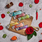 Man Crates Jerky Heart - 10 Beef Jerky Snacks Assortment - Includes spirit-inspired flavor Maple and Honey spirit-inspired flavor Flavors - Heart-Shaped Box