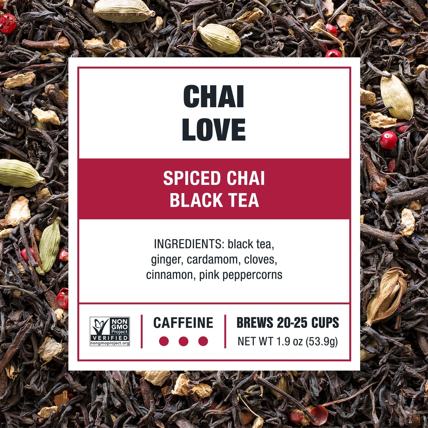 Tiesta Tea - Chai Love Tea | Spiced Chai Black Tea | Premium Loose Leaf Tea Blend | High Caffeinated Black Tea | Make Hot Or Ice