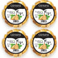 Gramas 2 lbs Natural Sun-Dried Turkish Figs, 4 Individually Packed Gluten-Free Calimyrna Figs, Non-GMO, No Added Sugar, No Sulfu