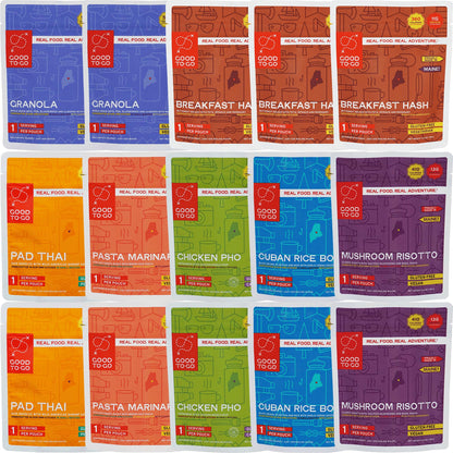 GOOD TO-GO Essential 5-Day Emergency Food Supply Kit | Survival Food, Easy to Prepare | Just Add Water Camping & Backpacking Mea