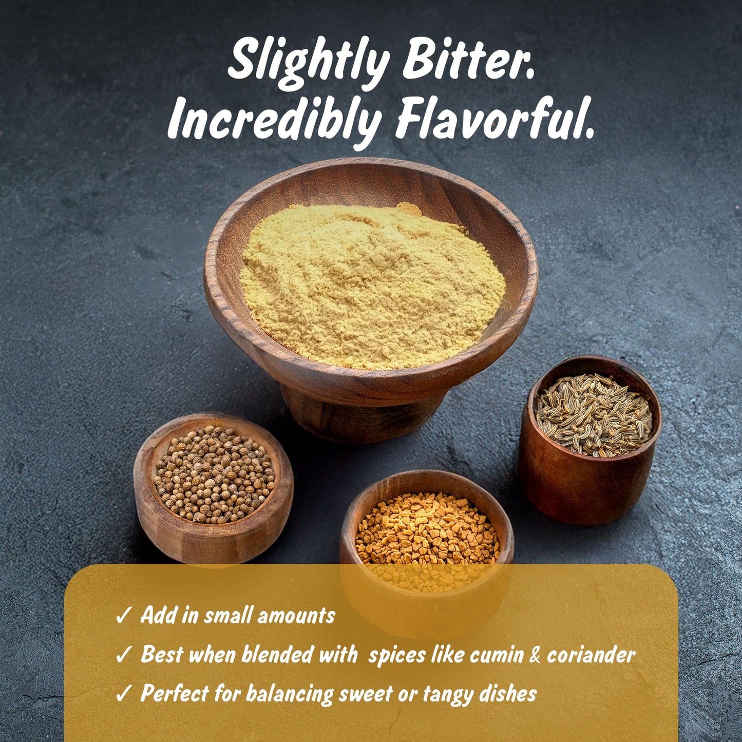 Spice Profile USDA Organic Fenugreek Powder, Lab Tested, Resealable 8 oz Pouch, Methi Ground, Polvo de Fenogreco