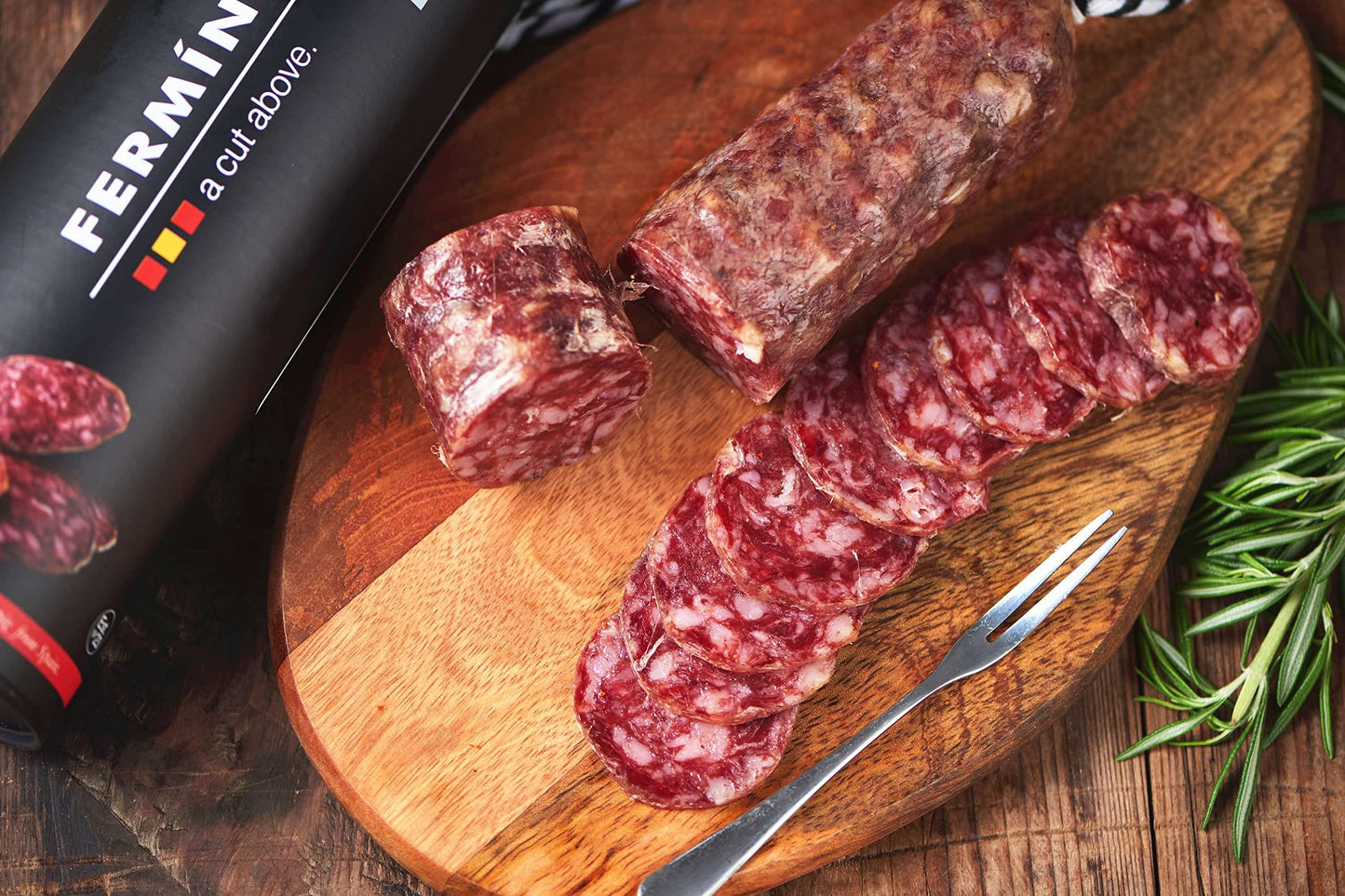 Fermin Iberico Acorn-Fed Salchichon Tube // Salchichon Iberico De Bellota