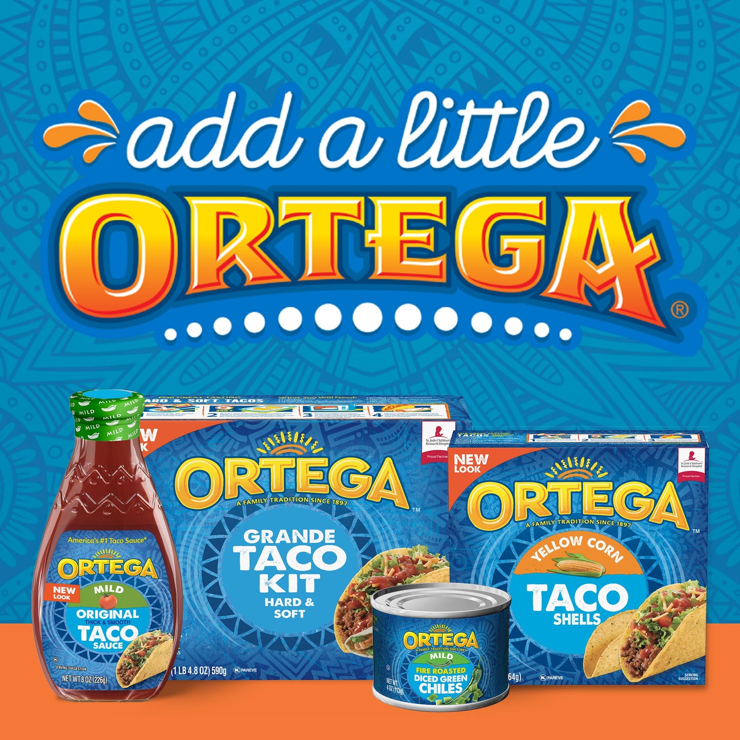 Ortega Original Taco Sauce, Medium, 8 Ounce