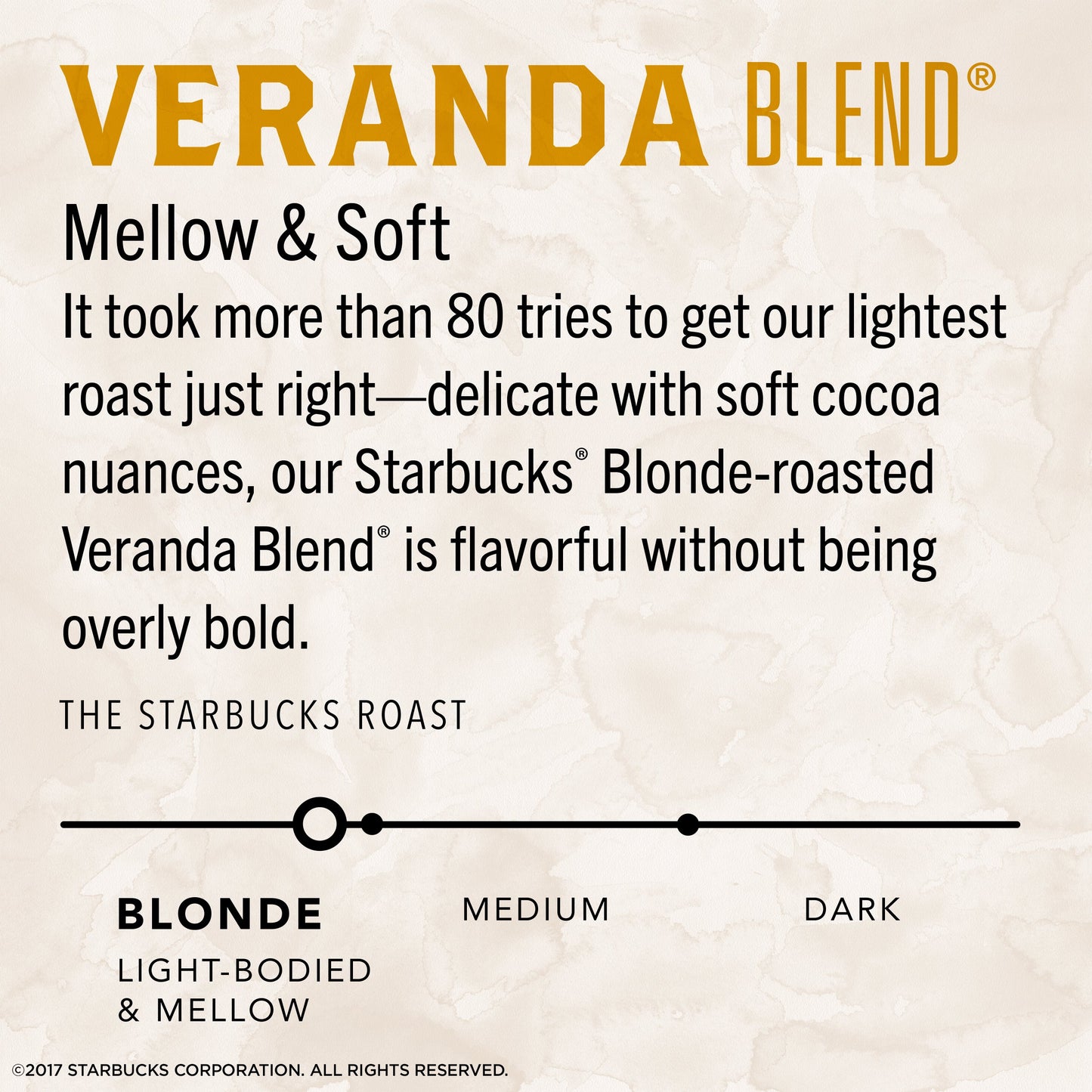 Starbucks Via Instant Coffee Blonde Roast Packets — Veranda Blend — 1 Box (8 Packets)