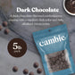 Merckens Dark Chocolate Melting Wafers by Cambie  5 Pounds of Dark Melting Chocolate  Candy Melts & Baking Chocolate  For Dipping  Covering  Desserts  Dubai Chocolate Bar & Baking  5 lb