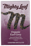 Mighty Leaf Tea Organic Earl Grey Hand-Stitched Tea Bags, 15 Ct