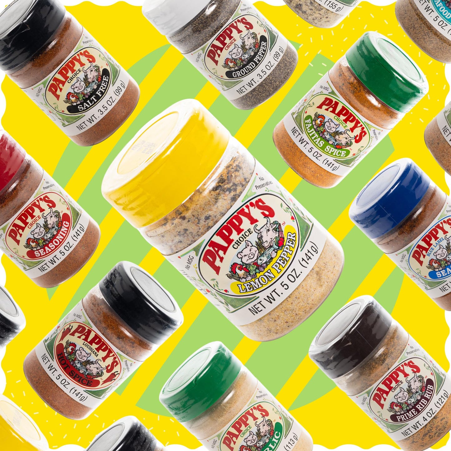 Pappy'S Seasonings (Lemon Pepper, 5Oz)