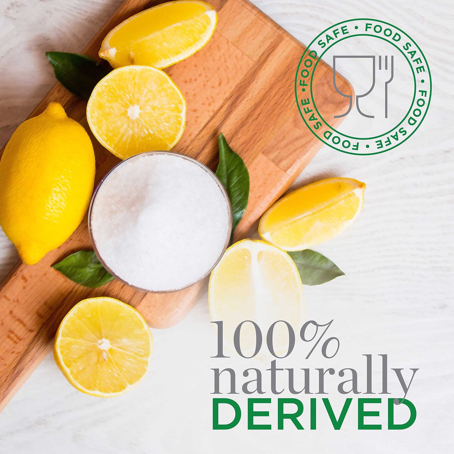 Milliard Citric Acid 2 Pound - 100% Pure Food Grade NON-GMO Project VERIFIED (2 Pound)
