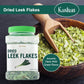 Kashan Gourmet Leek Flakes Seasoning, Aromatic Food Flavoring, 4oz (113g)