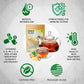 TeaDreamTea Ginger Tea Bags - 100 Bleach-Free Herbal Tea Bags | Caffeine Free, Antioxidant, Upset Stomach Relief