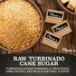 Generic Raw Sugar Packets – Individually Wrapped Turbinado Cane Sugar – 500 Count – Perfect for Coffee and Tea