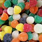 Assorted Sugar Sanded Fruit Juju Gum Drops - 1 Lb Of Fresh Delicious Bright Chewy Lemon Lime Orange Cherry Pineapple Grape Bulk