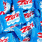 Zotz Fizz Power Candy Blue Raspberry - Fruit Flavored Hard Candy With A Fizzy Center | 230G Bag, Single Pack | Gluten-Free