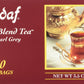 Sadaf Earl Grey Tea Bags | Special Blend Earl Grey Ceylon Black Tea | Product harvested in Sri Lanka | 50 bags (pack of 1)