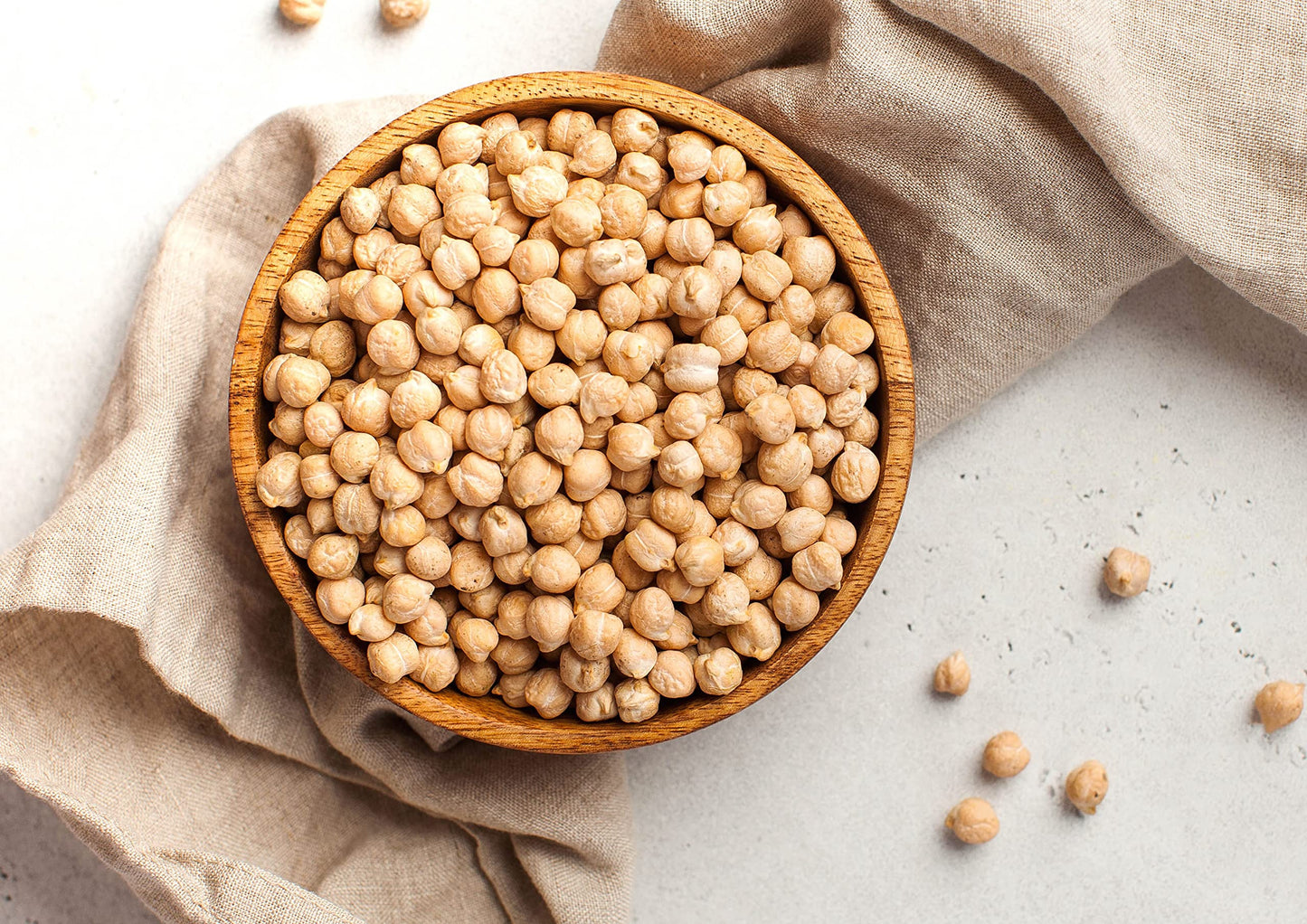 Food to Live - Garbanzo Beans, 1 Pound Whole Dried Raw Chickpeas, Kosher, Vegan, Bulk, Sproutable, Low Sodium, Good Source of Di