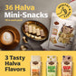 Achva Kosher Vanilla, Cocoa Beans, And Pistachio Mini Halva Bars Snack Bag 18Ct. Each Bar 0.4Oz Net Wt 7.6Oz (Pack Of 2) | Vegan