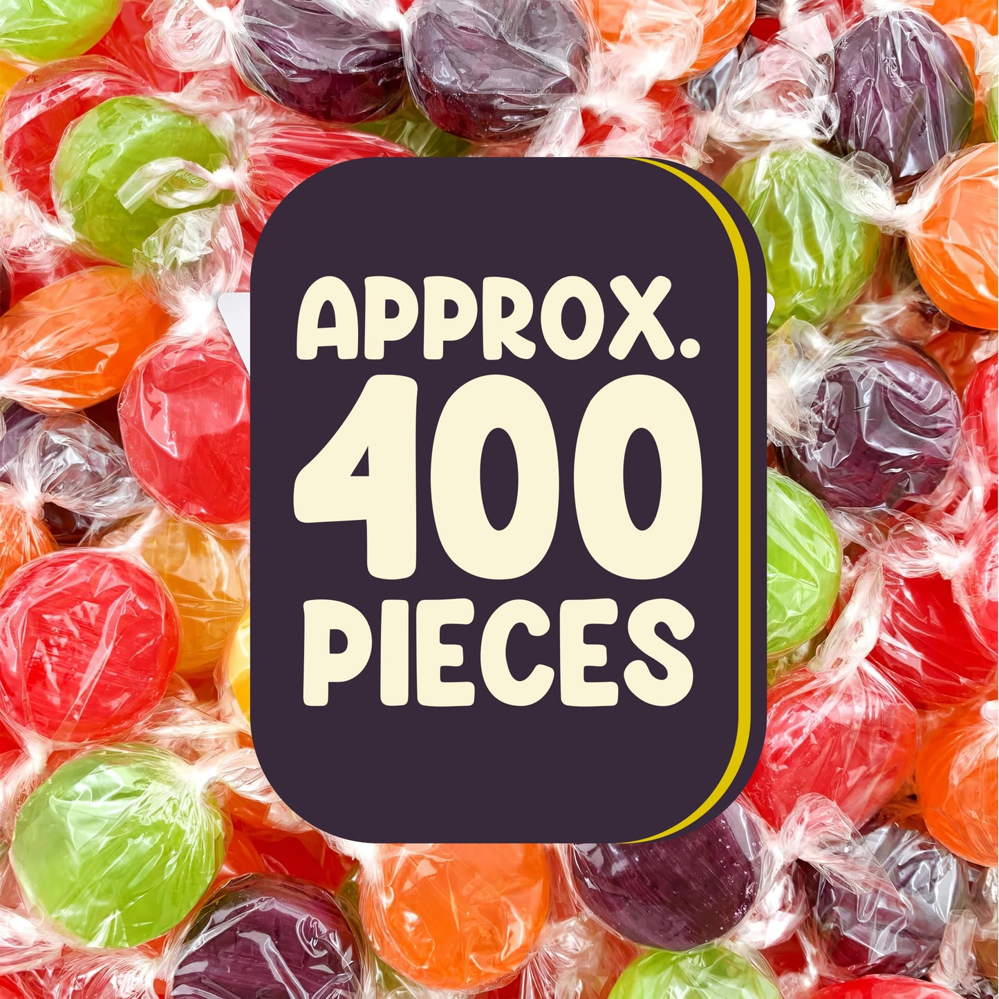 Assorted Fruit Buttons Hard Candy - 5 Pounds Approx 400 Pieces Assorted Candy - Holiday Candy Old Fashioned