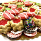 Best Cookies - 5 Lb. Gourmet Christmas Cookies Platter With 125+ Cookies, Christmas Gift Baskets, Christmas Basket Of Assortment