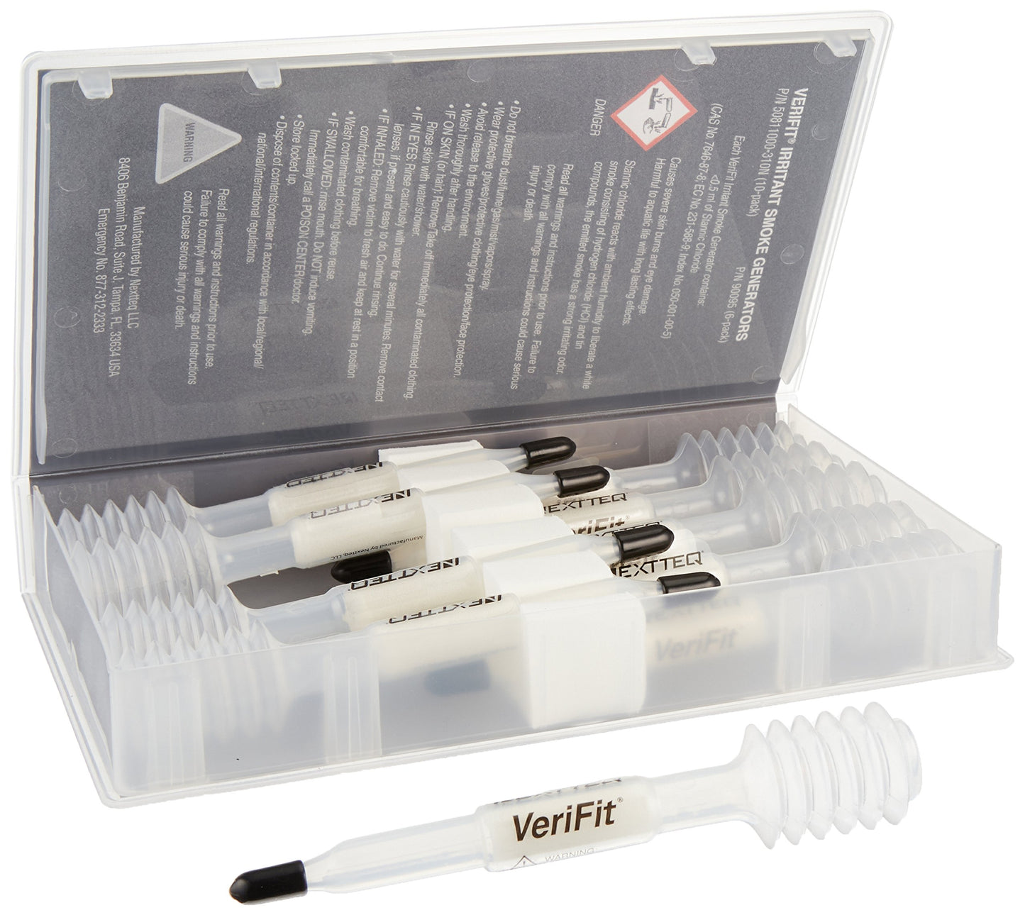 Honeywell 770046 Replacement Tubes For Verifit Irritant Smoke Kit