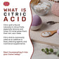 Pure Citric Acid, 10 Pound - Food Grade & Non-GMO- Natural Food Preservative, Beauty Ingredient- by Spicy World