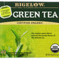 Bigelow Organic Greentea, 40 Ct