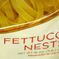 Fettuccine Nests Pasta