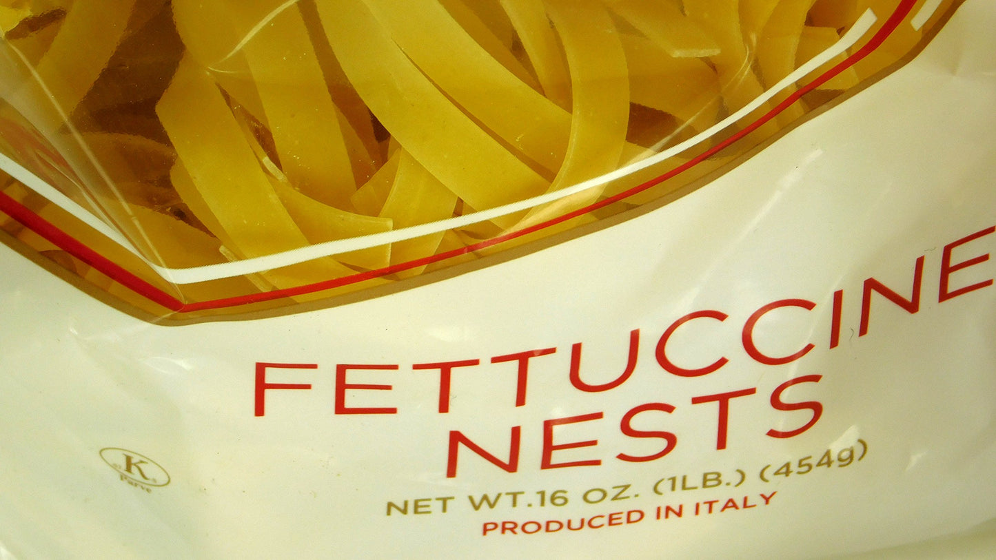 Fettuccine Nests Pasta